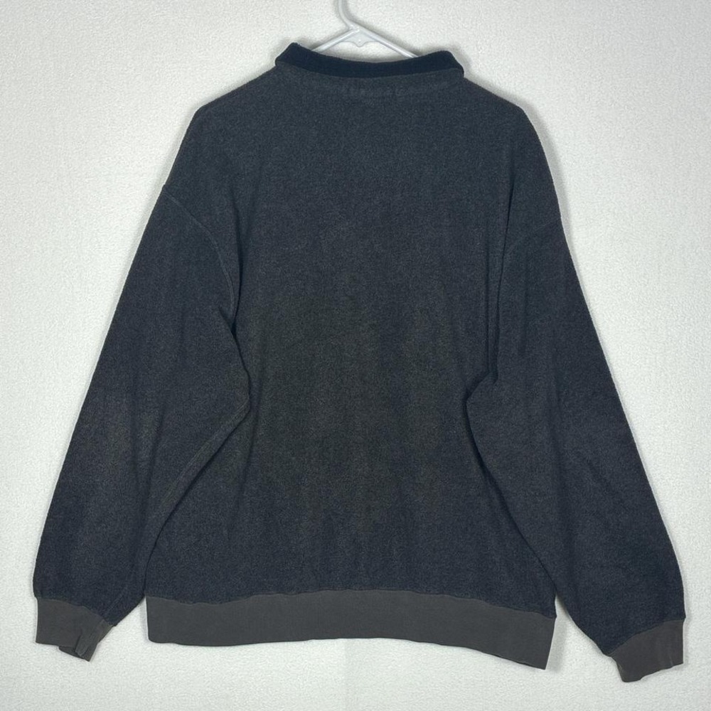 Vintage Polo Ralph Lauren quarter zip gray fleece sweater. - Picture 2 of 8